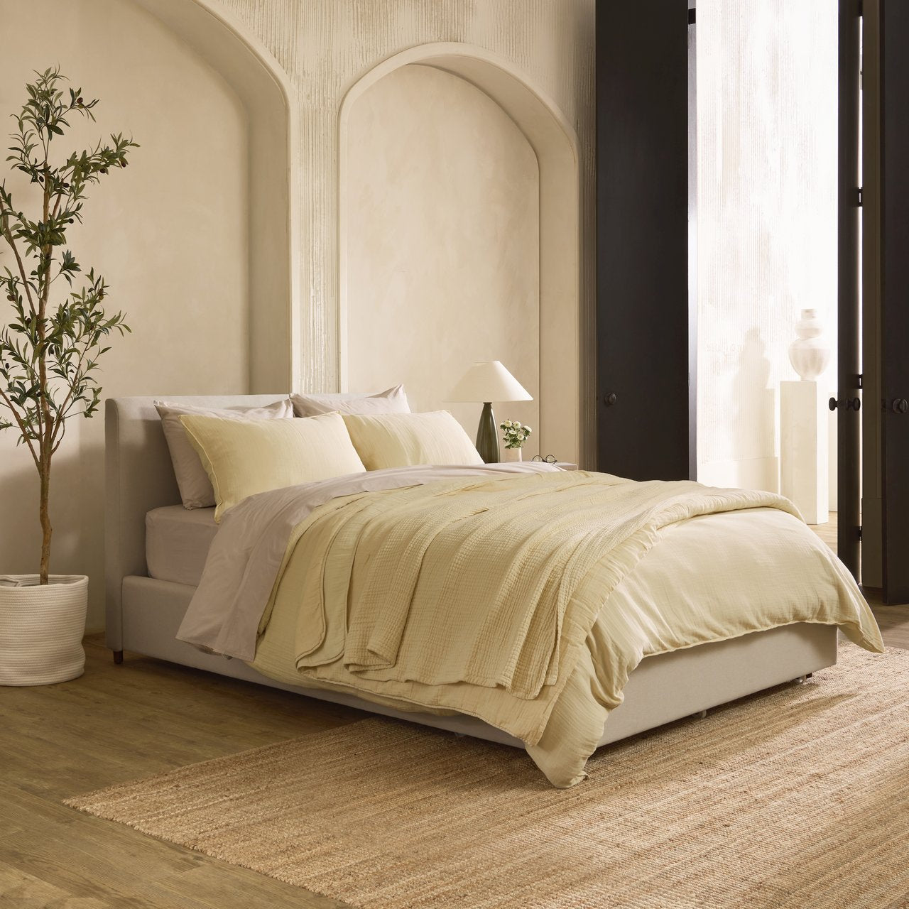 Cocoon™ Couvertures et linge de lit en mousseline