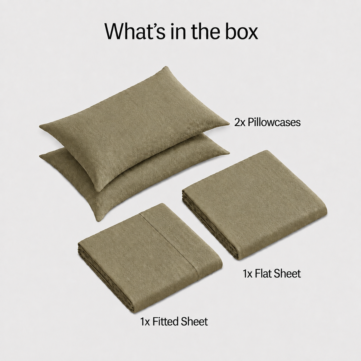 Cocoon™ Luxury 100% European Linen Sheet Set