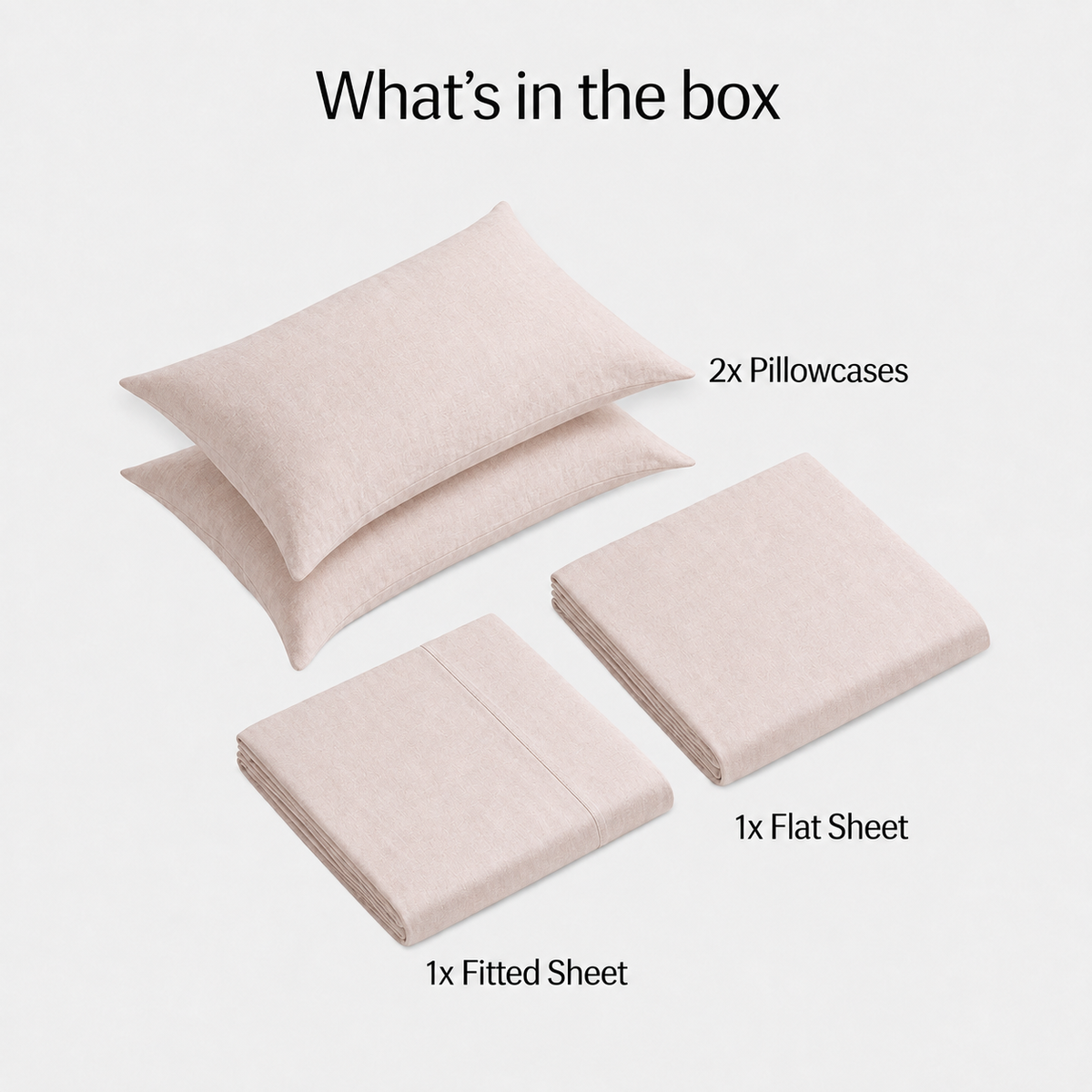 Cocoon™ Luxury 100% European Linen Sheet Set