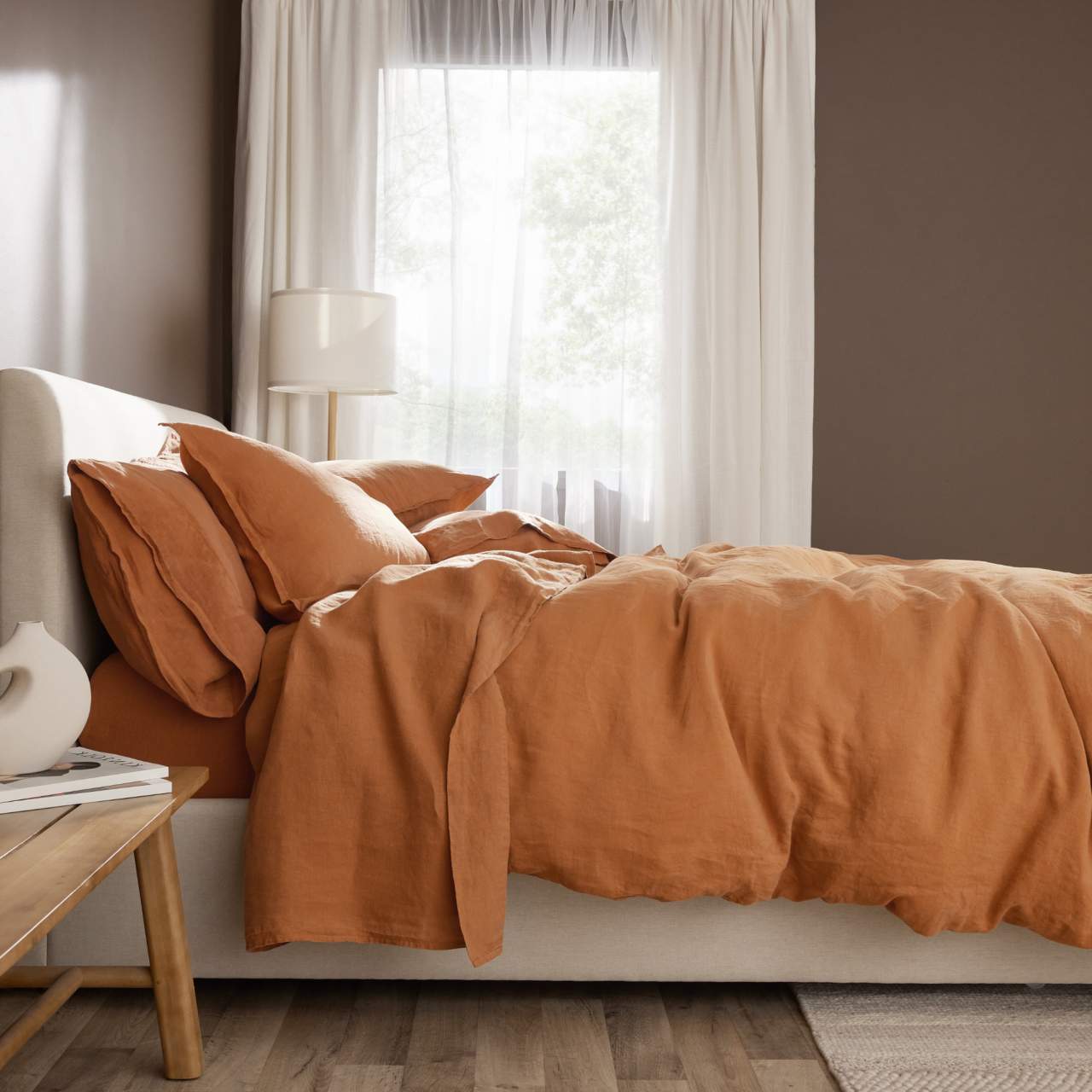 Cocoon™ Ensemble de drap en lin Européen