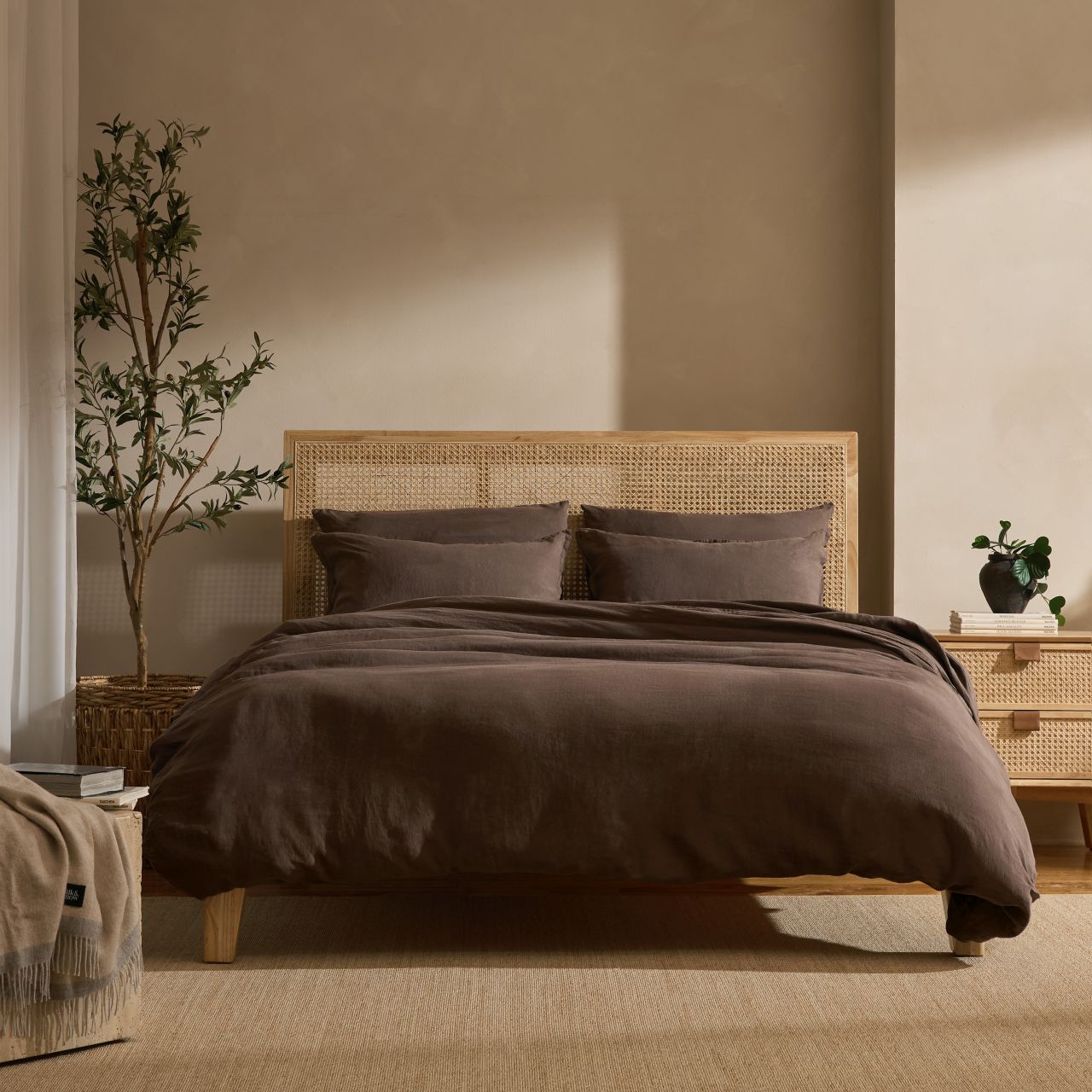 Cocoon™ Ensemble de drap en lin Européen