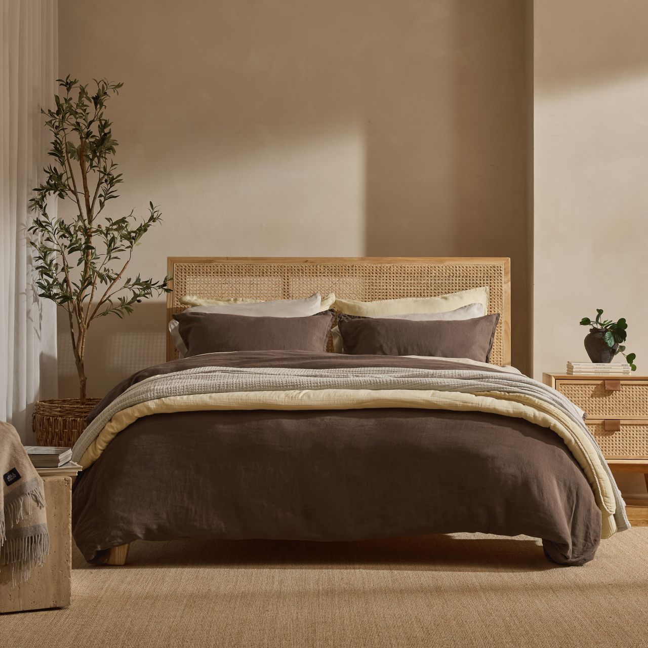 Cocoon™ Ensemble de drap en lin Européen