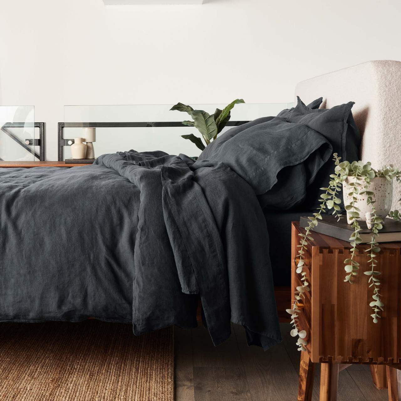 Cocoon™ Drap plat en lin Européen