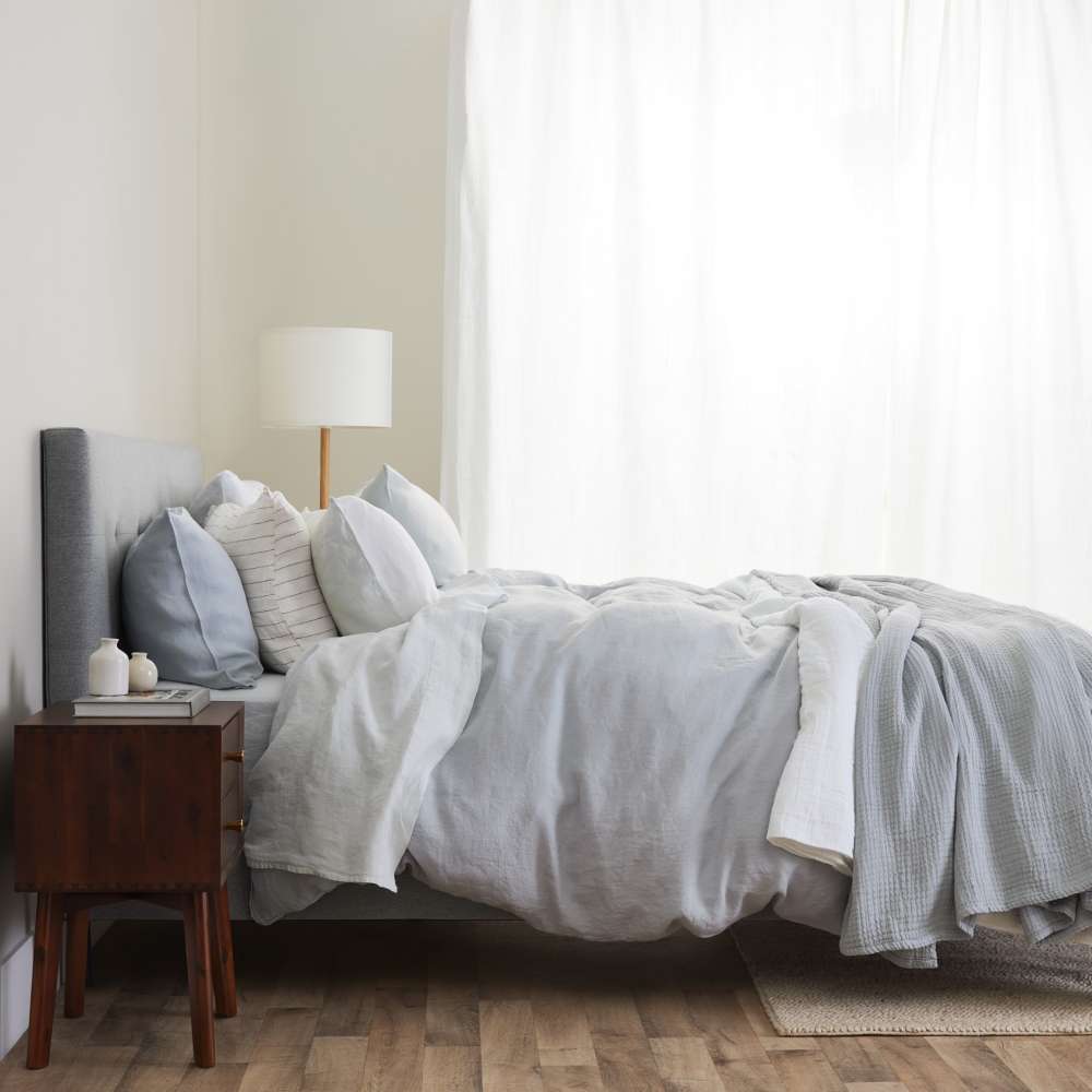 Cocoon™ Drap plat en lin Européen