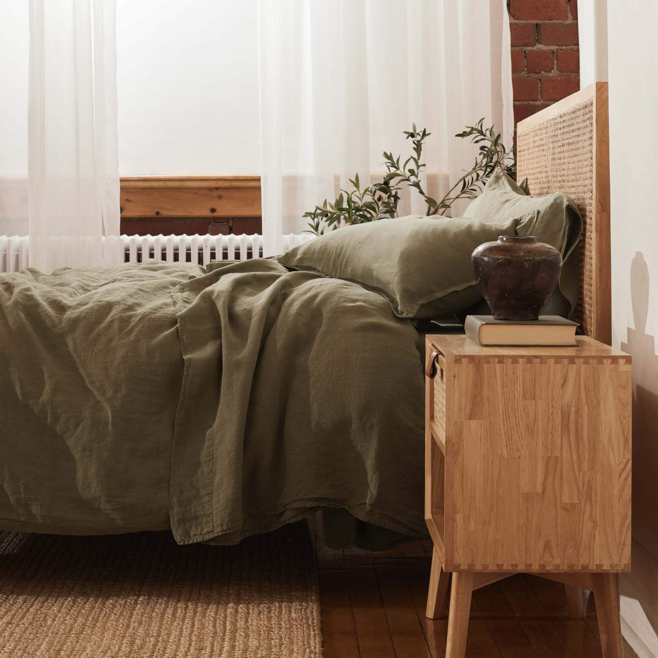 Cocoon™ Ensemble de drap en lin Européen