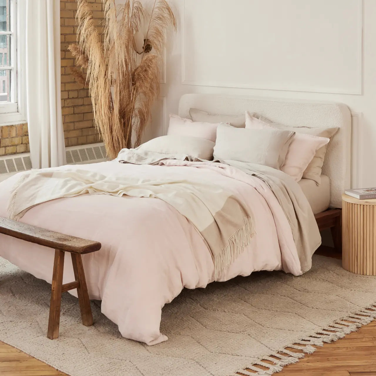 Cocoon™ Ensemble de drap en lin Européen